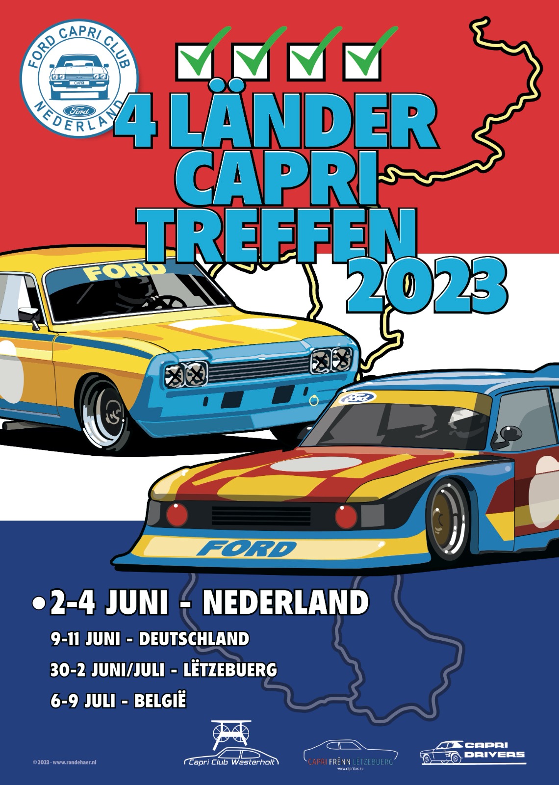 4-Länder-Treffen Niederlande 4-Länder-Treffen Niederlande