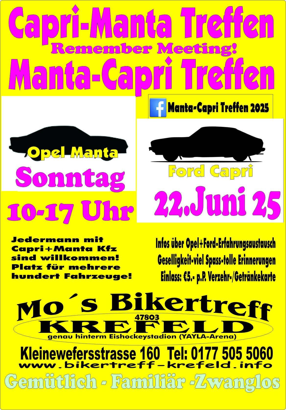 Capri-Manta-Treffen