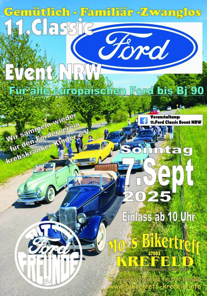 Classic Ford Event NRW 2025 Classic Ford Event NRW 2025