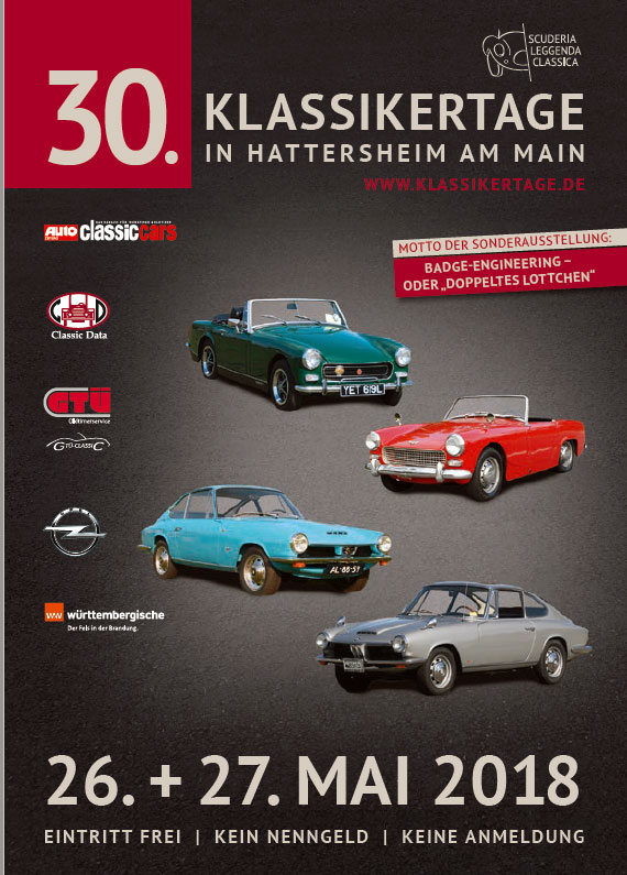 Fotogalerie Klassikertage Hattersheim 2018
